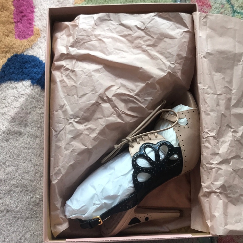 Miu Miu Laser Cut Heels
